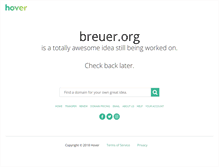 Tablet Screenshot of hans.breuer.org